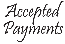 Accepted Payments